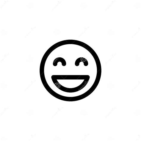 Happy Smile Icon Stock Vector Illustration Of Faces 178973353