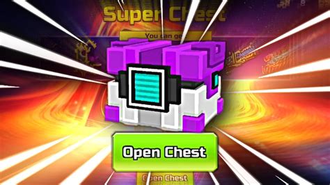 Super Chest Opening Pixel Gun D Youtube