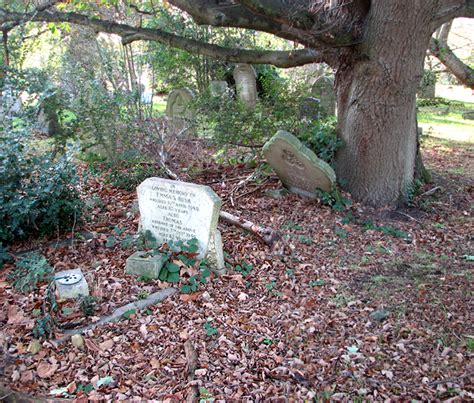 Old Headstones Under Trees In Earlham © Evelyn Simak Cc By Sa 2 0