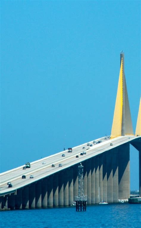 Sunshine Skyway Bridge Sunshine Skyway Bridge Skyway Road Trip Places