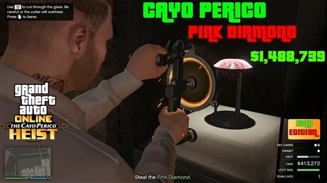 Gta Online Cayo Perico Heist PINK DIAMOND SOLO Guide Easy And Best