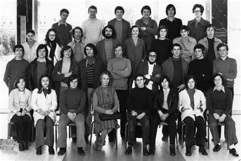 Photo De Classe Classe De Terminale 6 Année 72 73 De 1973 Lycée René