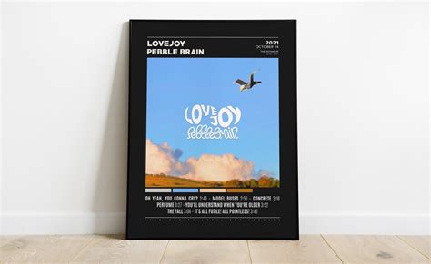 Lovejoy Posters Pebble Brain Poster Album Cover Poster Etsy