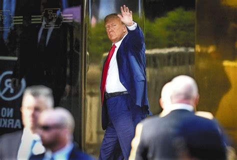 トランプ氏、ny入り 出廷へ：中日新聞web