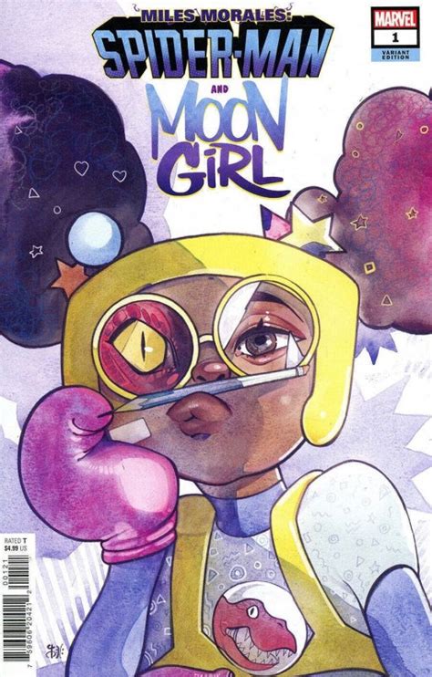 Miles Morales And Moon Girl 2022 1 NM Peach MoMoKo Variant Cover