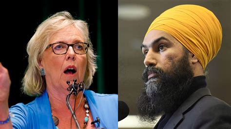 Greens Pass NDP In Polls Days Before First Leaders Debate