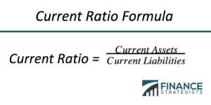 Current Ratio Definition Formula Explanation