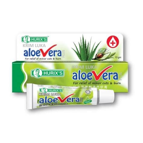 Hurixs Aloe Vera Plus Antiseptic Cream 13g Shopee Malaysia