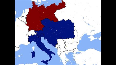 German Empire VS Austro Hungary Empire Italian Kingdom 1914 YouTube