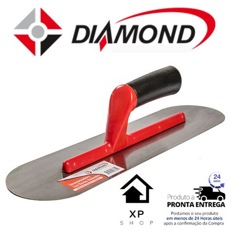 Desempenadeira Cimento Queimado Efeito Marmorato Diamond X