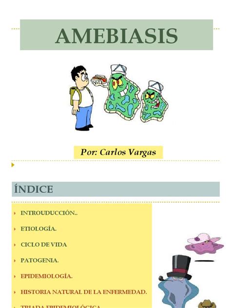 Amebiasis Epidemiologia Pdf Ciencias De La Salud Epidemiología