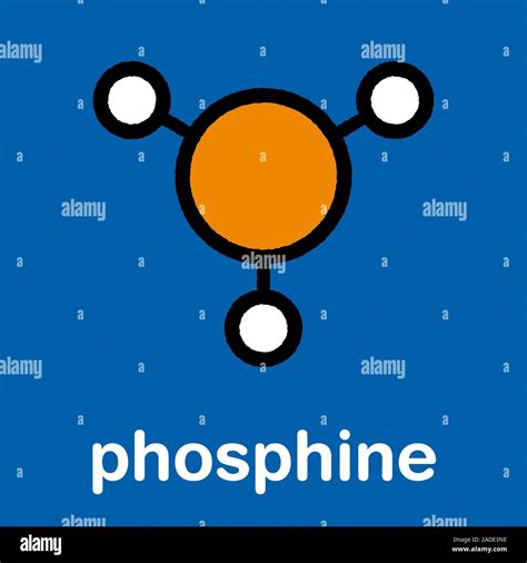 Phosphine Phosphane Ph3 Molecule Used As Reagent In Chemistry And