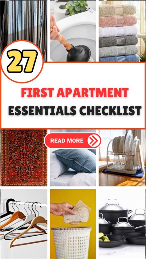 27 First Apartment Essentials Checklist Your Motor Geek