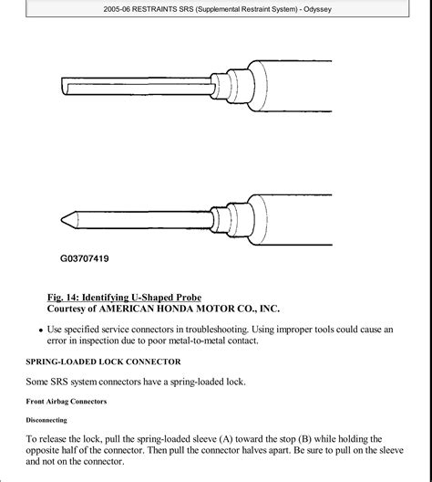 2011 Honda Odyssey Service Manual 6