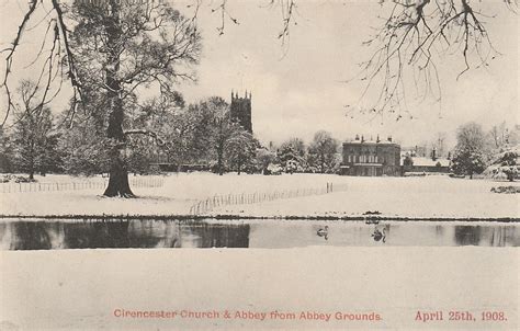 Cahs Snapshots Of Local History Nothing New In Cirencesters Weather