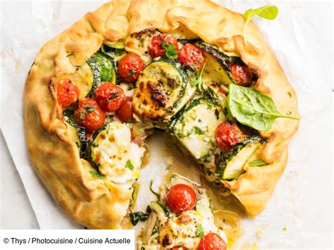 Tarte rustique aux courgettes et tomates cerise facile découvrez les