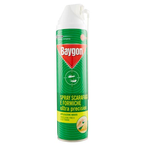 Baygon Spray Scarafaggi E Formiche Extra Precision Ml Carrefour