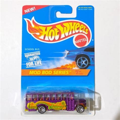 Jual School Bus Ungu Mod Bod Series Hotwheels Hot Wheels Hw Ori Shopee Indonesia