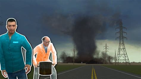 HUGE TORNADO SURVIVAL Garry S Mod Gameplay Gmod Base Building