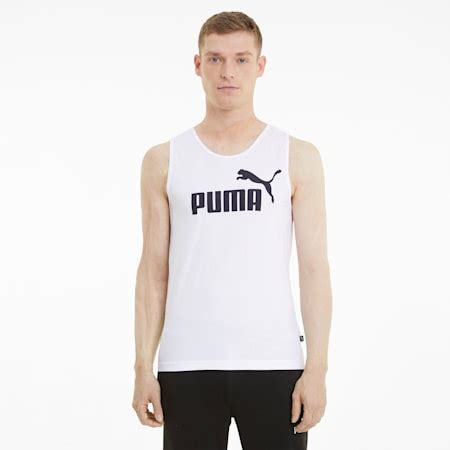 Męska koszulka bez rękawów Essentials white PUMA