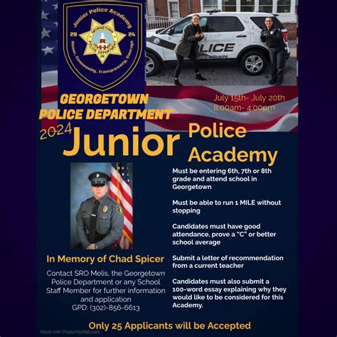 ‼️Attention all rising 6th,... - Georgetown Police Department