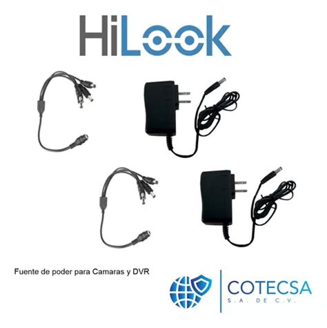 Kit Circuito Cerrado 6 Cámaras Hilook Hd Baluns 720p 2 T en venta en