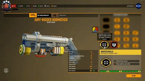 Outdated Overclock Shaped Shells Balanced Boomstick Scout