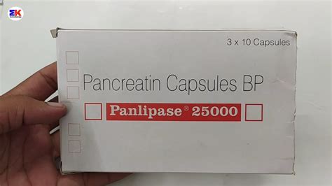 Panlipase Capsule Pancreatin Capsule Panlipase Capsule