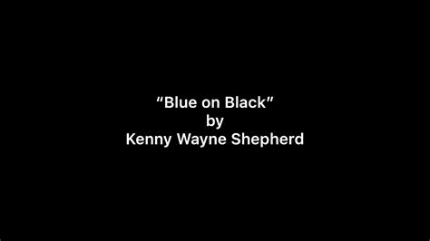 “blue On Black” Kenny Wayne Shepherd Covered By Beb Youtube