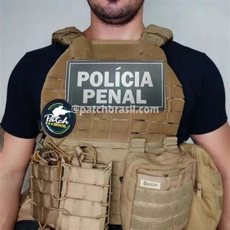 Patch Brasil Emborrachados Patch Emborrachado Placa De Colete Policia