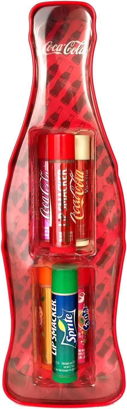 Lip Smacker Coca Cola Vintage Tin Collection Set Regalo Da