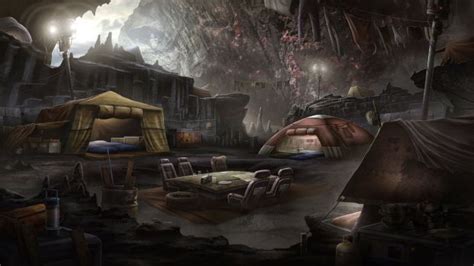 Sci Fi Explorer Camp Black Falls Cave Camp By Blueroguevyse