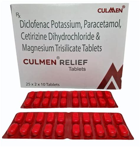 Culmen Relief Tablet Packaging Size 20 Tablets At ₹ 2750box In Baddi