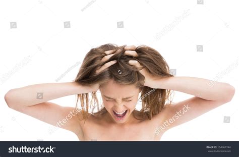 Naked Woman Angry Stock Photos Images Photography Shutterstock