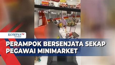 Perampok Bersenjata Sekap Pegawai Minimarket Dan Gasak Uang Rp Juta