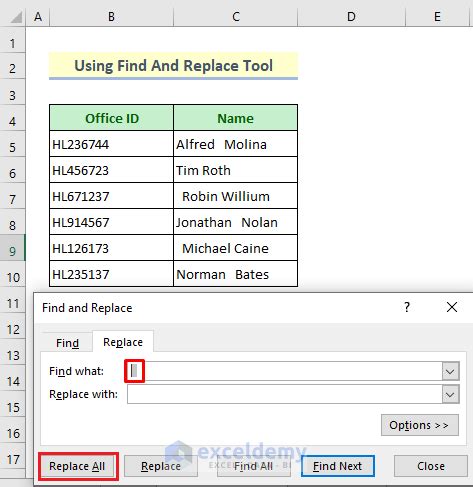 How To Remove White Space In Excel Easy Ways Exceldemy