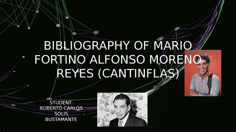 biography cantinflas | Lecture notes of English | Docsity