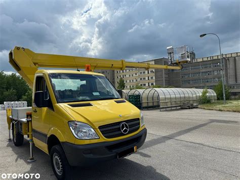 Używany Mercedes Benz RUTHMANN TB 220 na MB Sprinter Podnośnik koszowy