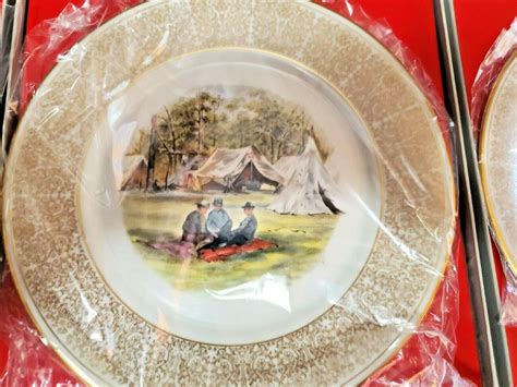 Lenox The Confederacy Collection Plates Complete Set Of 10 Original