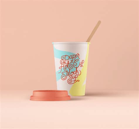 Psd Paper Hot Cup Template Vol Pixeden Club