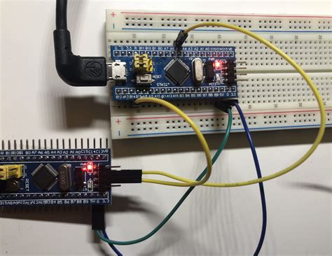 Jtag Swd Debugging Via Black Magic Probe On An Stm32 Blue Pill And Blinking A Led Using