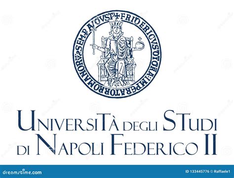 Logo of the University of Naples, Federico II Editorial Photo ...