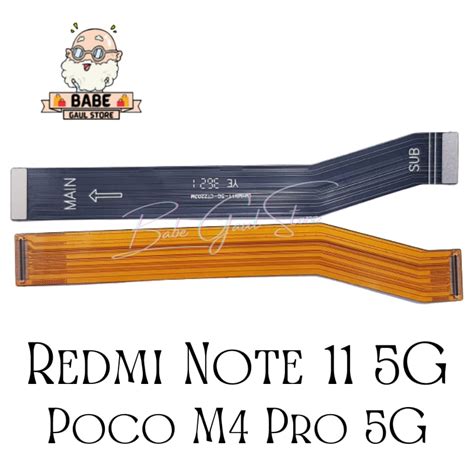 FLEXIBLE MAINBOARD REDMI NOTE 11 POCO M4 PRO 5G FLEX SUB MAIN BOARD