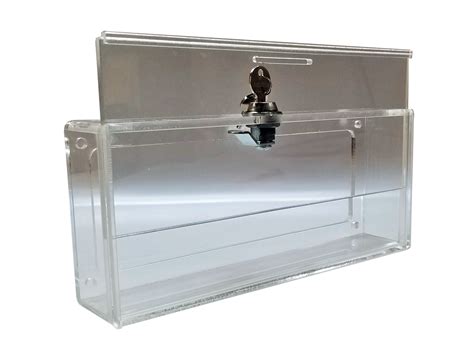 Custom Acrylic Box With Sliding Lid Smartguard