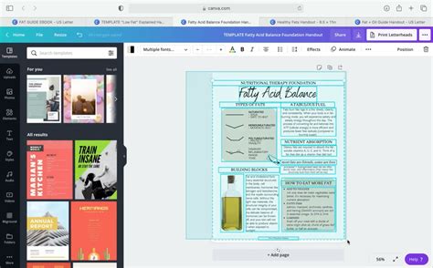 How To Combine Multiple Canva Files Into A Single PDF File Or EBook