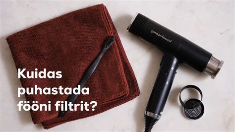 Miks on vaja puhastada fööni filtrit ja kuidas seda teha YouTube