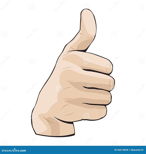 Thumbs Up Stock Vector - Image: 46214838