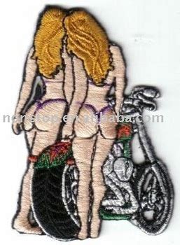 Sexy Girl Embroidered Patches And Badges Buy Custom Embroidered