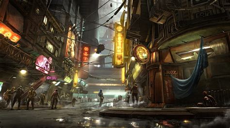 Online crop | HD wallpaper: star wars, cyberpunk, scifi, artist, artwork, digital art, hd ...