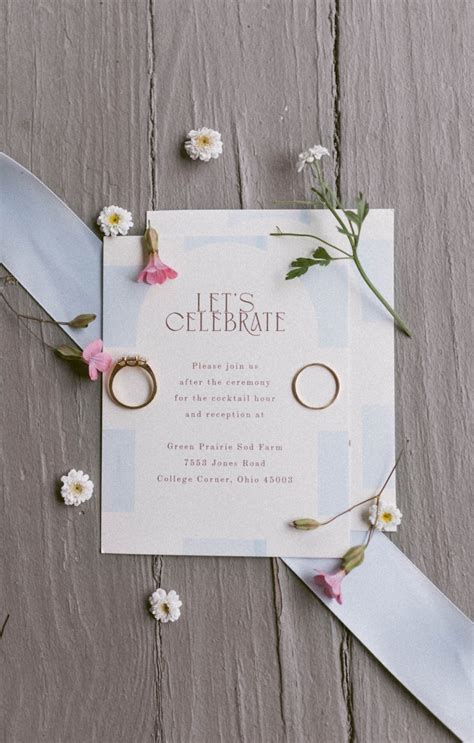 Summer Wedding Invitations For Your Seasonal Celebration | Junebug Weddings